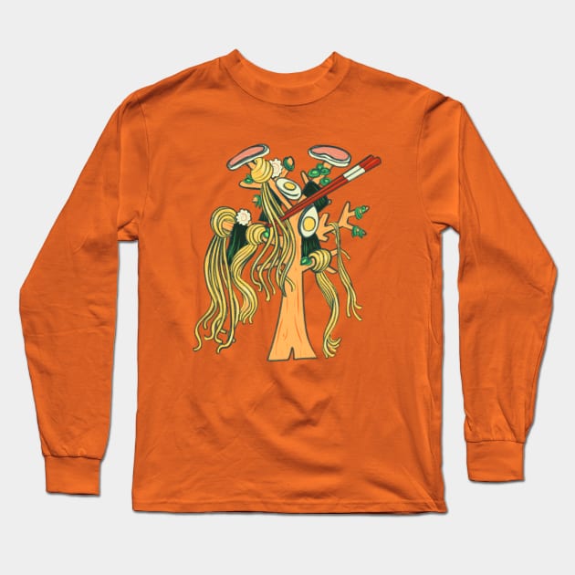 The ramen tree Long Sleeve T-Shirt by Mimie20